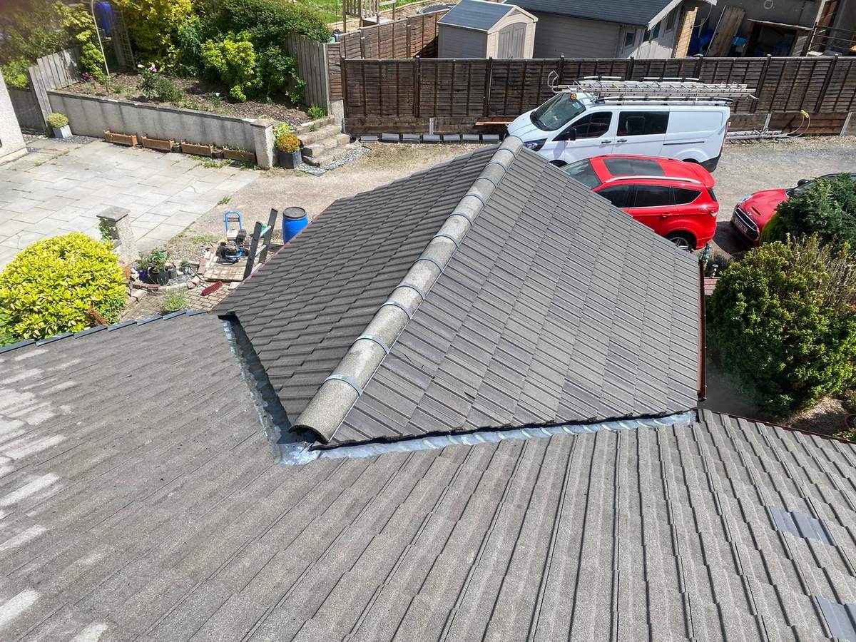 Roofing job by Easy Roofing