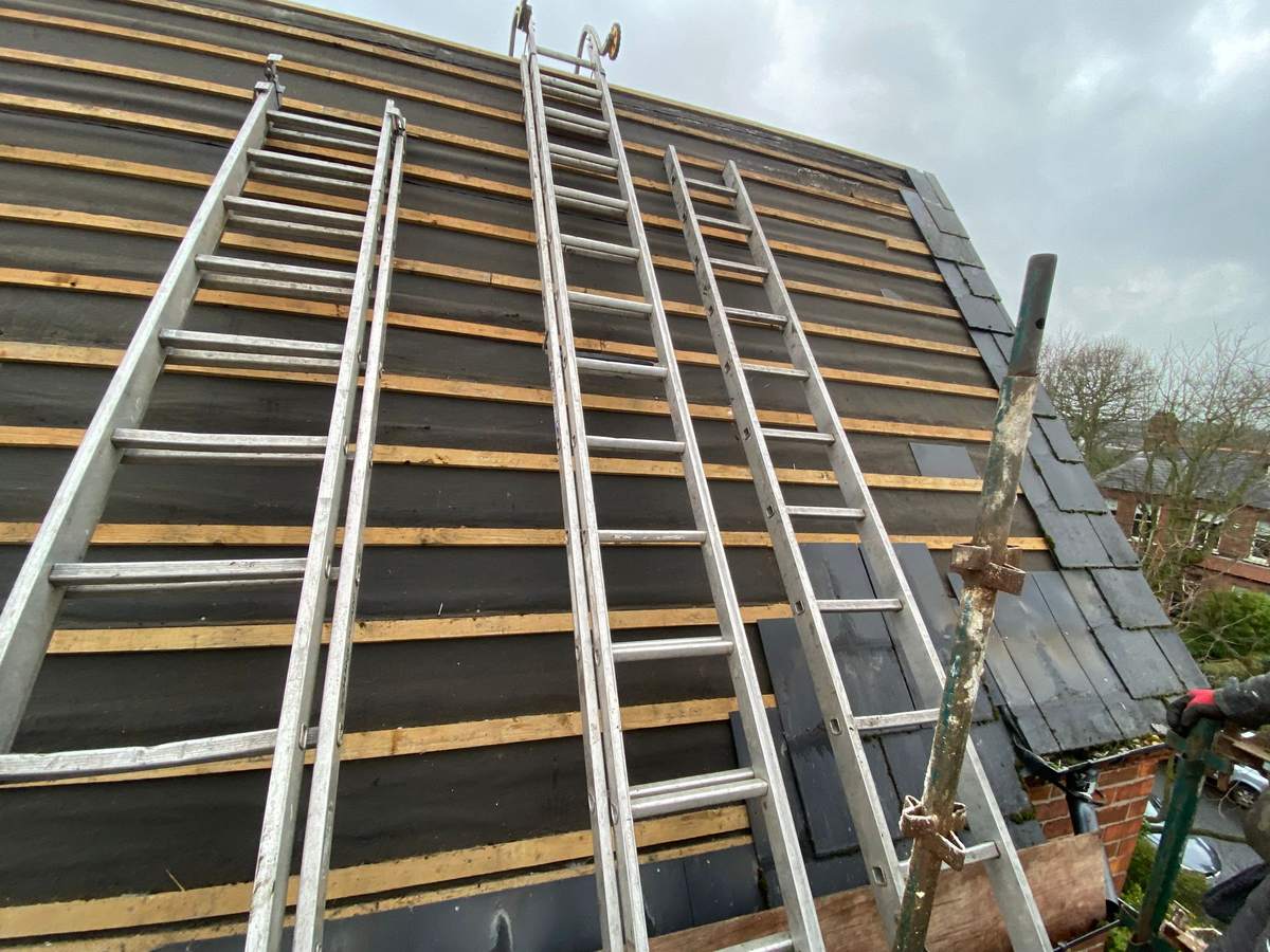 Roofing job by Easy Roofing