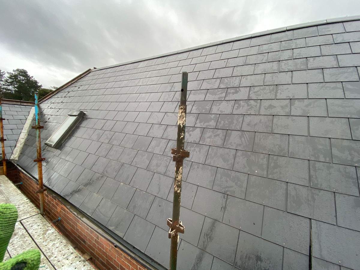 Roofing job by Easy Roofing